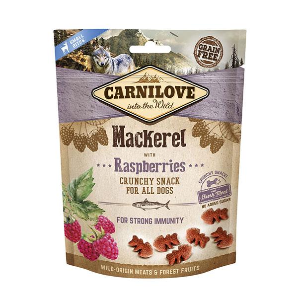 Carnilove Mackerel/Raspberry Treats 200g Dog Treats Carnilove 