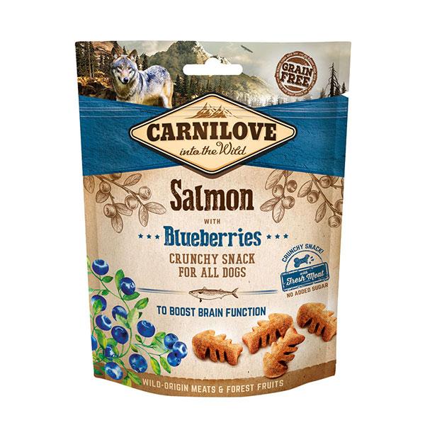 Carnilove Salmon/Blueberries Treats 200g Dog Treats Carnilove 