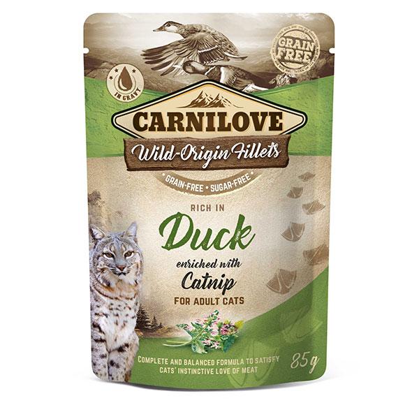 Carnilove Cat Pouch Duck 85g Wet Cat Food Carnilove 
