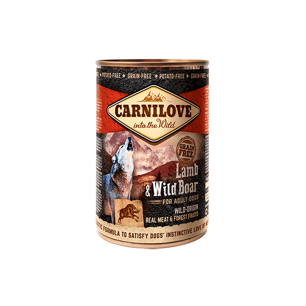 Carnilove Lamb & Wild Boar 400g Wet Dog Food Carnilove 