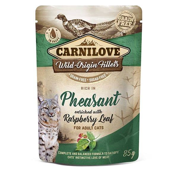 Carnilove Pheasant Cat Pouch 85g Wet Cat Food Carnilove 