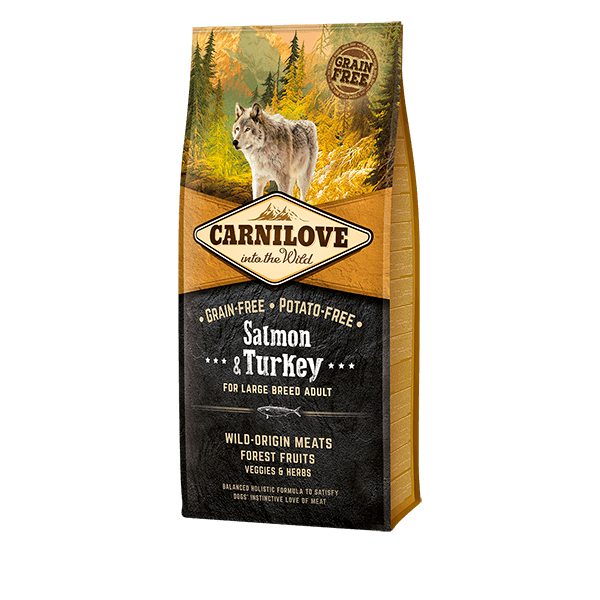 Carnilove Salmon & Turkey Large Breed 1.5kg Dry Dog Food Carnilove 