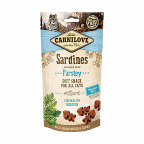 Carnilove Sardine/Parsley Cat Treats 50g Cat Treats Carnilove 