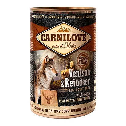 Carnilove Dog Venison & Reindeer 400g Carnilove 