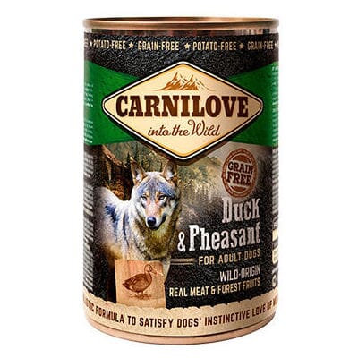 Carnilove Duck & Pheasant Dog 400g Wet Dog Food Carnilove 