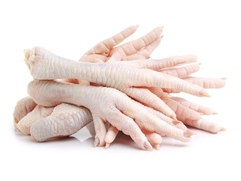 DAF Chicken Feet 1kg Durham Animal Feeds 