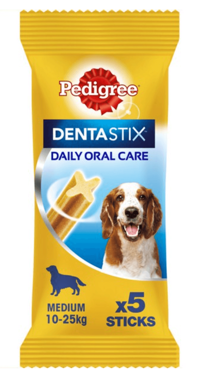 Pedigree Dentastix Medium 5pk Dog Treats Pedigree 
