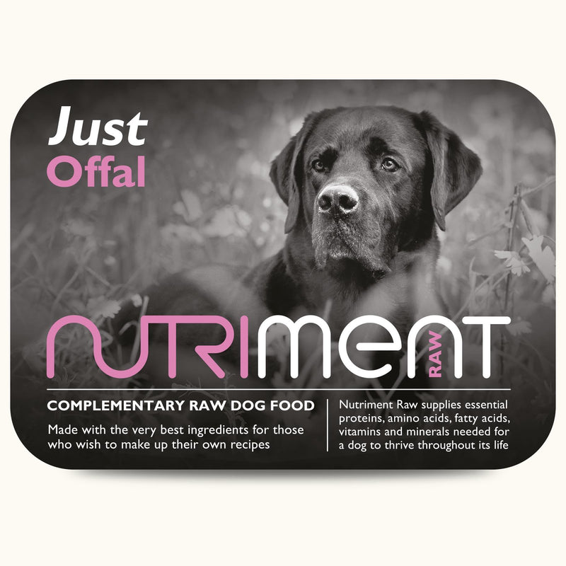 Nutriment Just Offal 500g Raw Dog Food Nutriment 