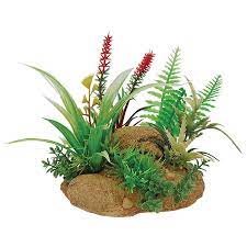 RS Plant with Rock Base FP81040 Decor Reptile Systems 