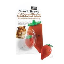 Gnaw"T"Strawberry Hamster Small N Furry 