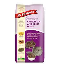 Mr Johnsons Chinchilla/Degu Food 900g Chinchilla Mr Johnsons 