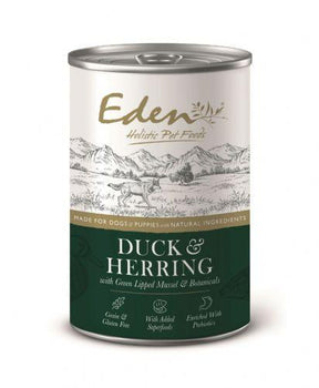 Eden Gourmet Duck & Herring 400g Wet Dog Food Eden 
