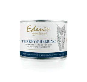 Eden Turkey/Herring Wet Cat Food 200g Wet Cat Food Eden 