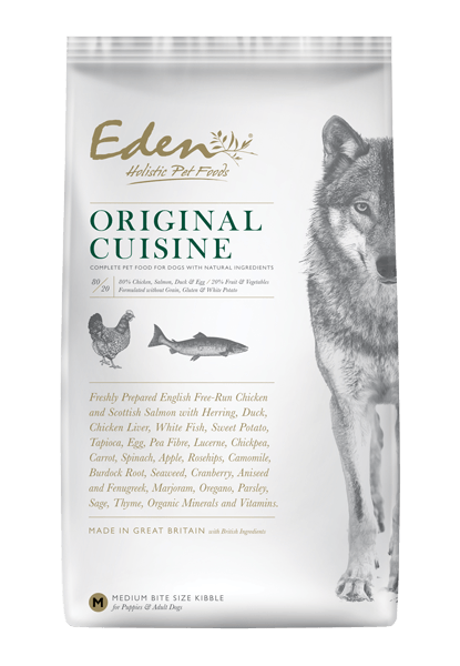 Eden Original Medium Kib 2kg Dry Dog Food Eden 