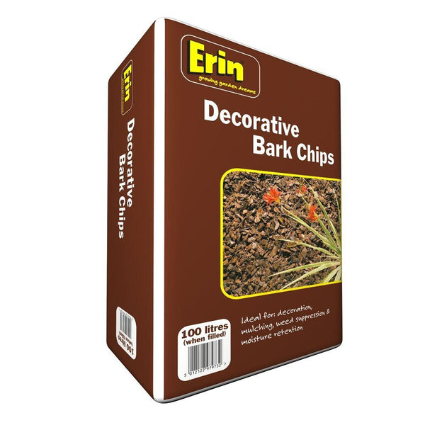 Erin Decorative Bark Mini Chips 100lt Compost Erin Excel 