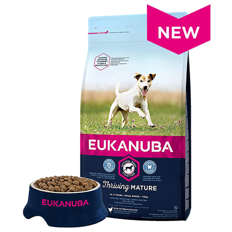 Eukanuba Mature Small Breed 2kg Chicken Dog Food Eukanuba 