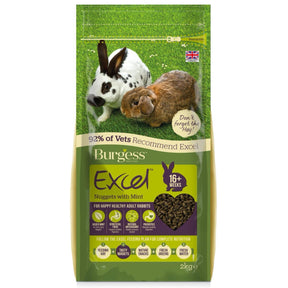 Burgess Excel Rabbit Nuggets 2kg Rabbit Burgess 