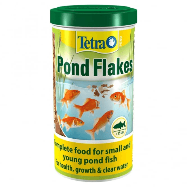 Tetra Pond Flakes 1L Fish Foods Tetra 