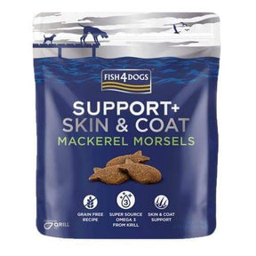 Fish4Dogs Mackerel Morsels Skin 225g Dog Treats Fish 4 Dogs 