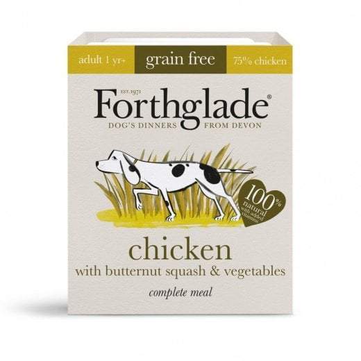 Forthglade Grain Free Chicken 395g Wet Dog Food Forthglade 