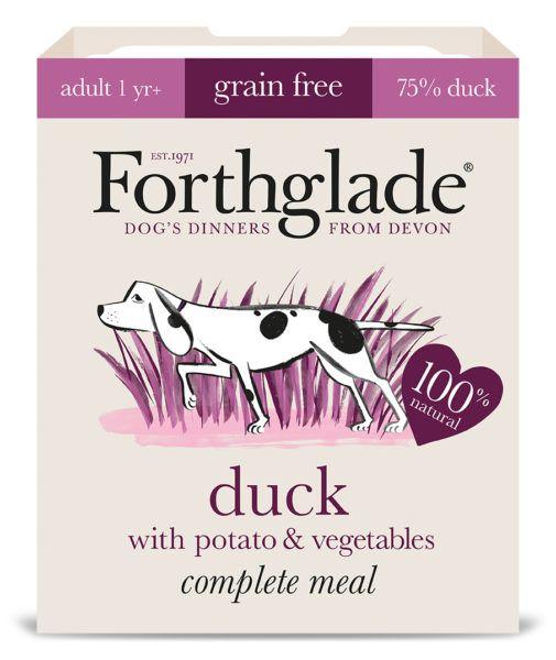 Forthglade Grain Free Duck 395g Wet Dog Food Forthglade 