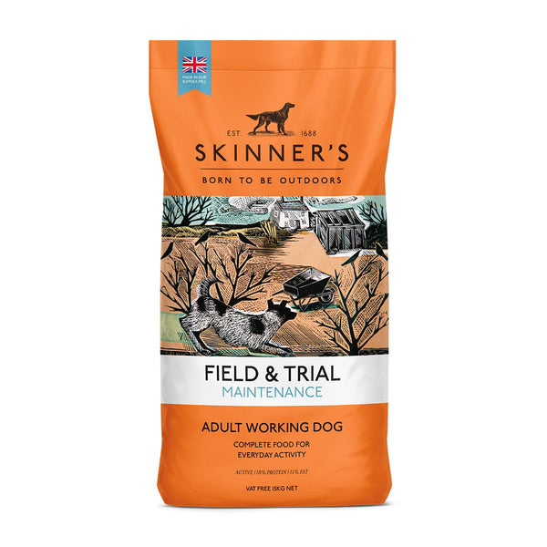 Skinners Field & Trial Maintenance 15kg Dry Dog Food Skinners 