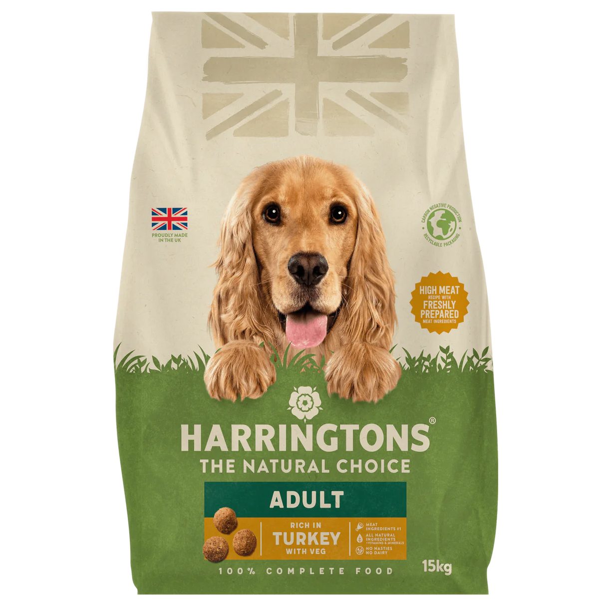Harringtons Working Turkey 15kg Dry Dog Food Harringtons 