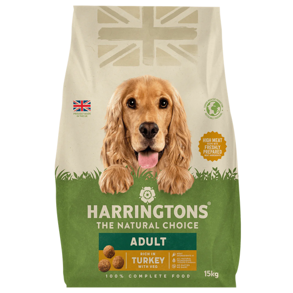 Harringtons Working Turkey 15kg Dry Dog Food Harringtons 