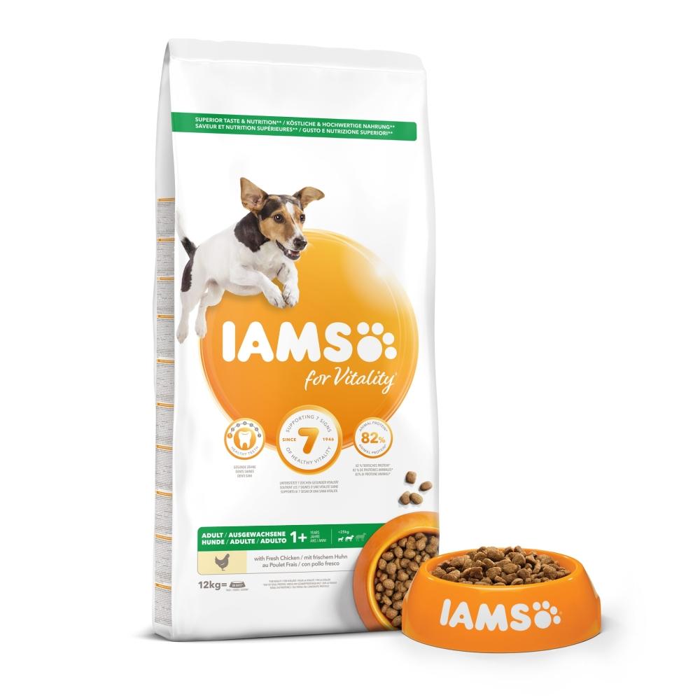 Iams Dog Adult Small/Medium 12kg Dog Food Iams 