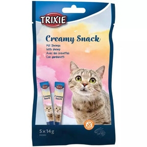 Trixie Creamy Cat Snack Shrimp 5x14g Trixie 