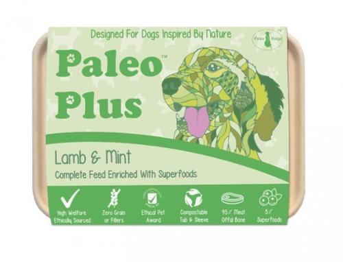 Paleo Plus Lamb and Mint 500g Raw Dog Food Paleo Ridge 
