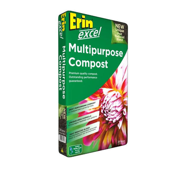 Erin Traditional Multipurpose Compost 20ltr Compost Erin Excel 