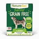 Naturediet Grain Free Lamb 390g Wet Dog Food Naturediet 