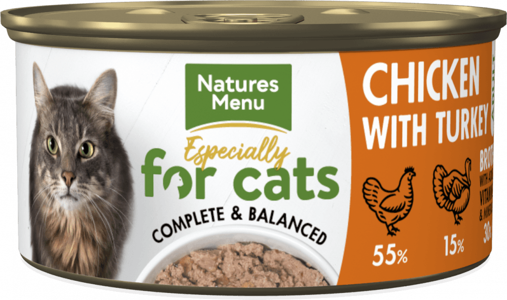 Natures Menu Cat Chicken/Turkey 85g Wet Cat Food Natures Menu 