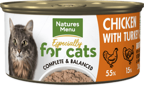 Natures Menu Cat Chicken/Turkey 85g Wet Cat Food Natures Menu 