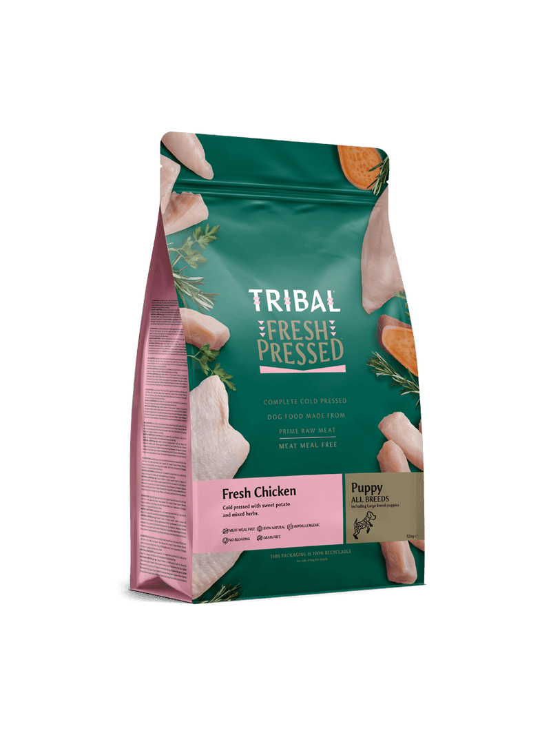 Tribal Cold Pressed Chicken Puppy 2.5kg Dry Dog Food Tribal 