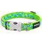 Red Dingo Star Lime Green Large Collar Collars Red Dingo 
