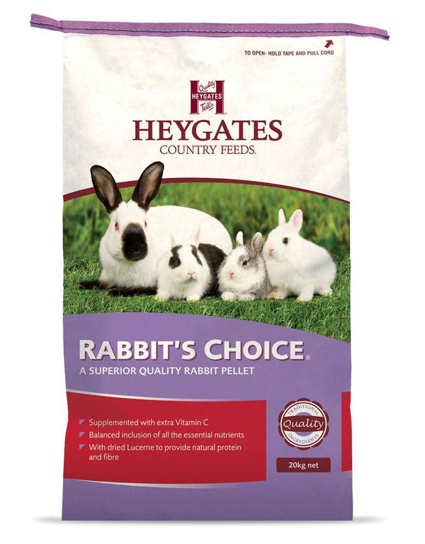 Heygates Rabbit Pellets 20kg Bulk Bags Heygates 
