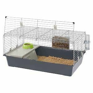 Ferplast Indoor Rabbit Cage 100 Grey Rabbit Ferplast 