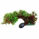Betta 9" Green/Red Bendy Branch Plastic Plants Betta 