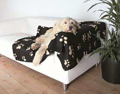 Barney Fleece Blanket Black. Dog Beds Trixie 