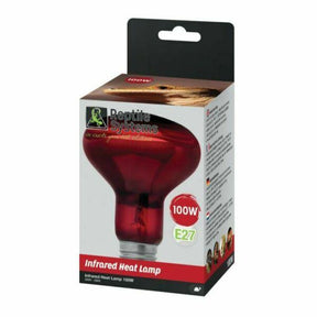 RS InfraRed Heat Lamp - 100W - E27 Lighting & Heating Reptile Systems 