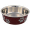 Trixie SS Bowl with Plastic Coating 14cm Bowls Trixie 