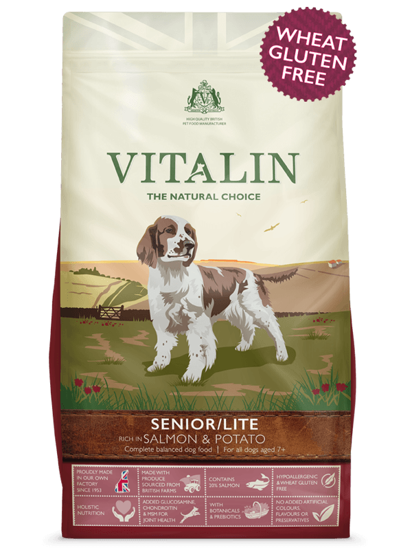 Vitalin Senior/Lite 12kg Dry Dog Food Vitalin 