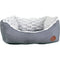 21" Novara Bed Grey Rectangle Dog Beds Snug & Cosy 